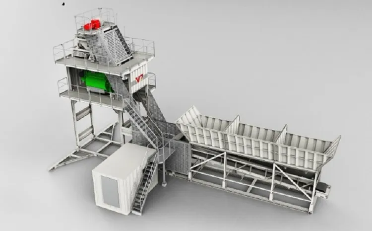 XCMG Small Cement Plant 60m3 Concrete Batching Plant HZS60VG Concrete Machinery For Sale